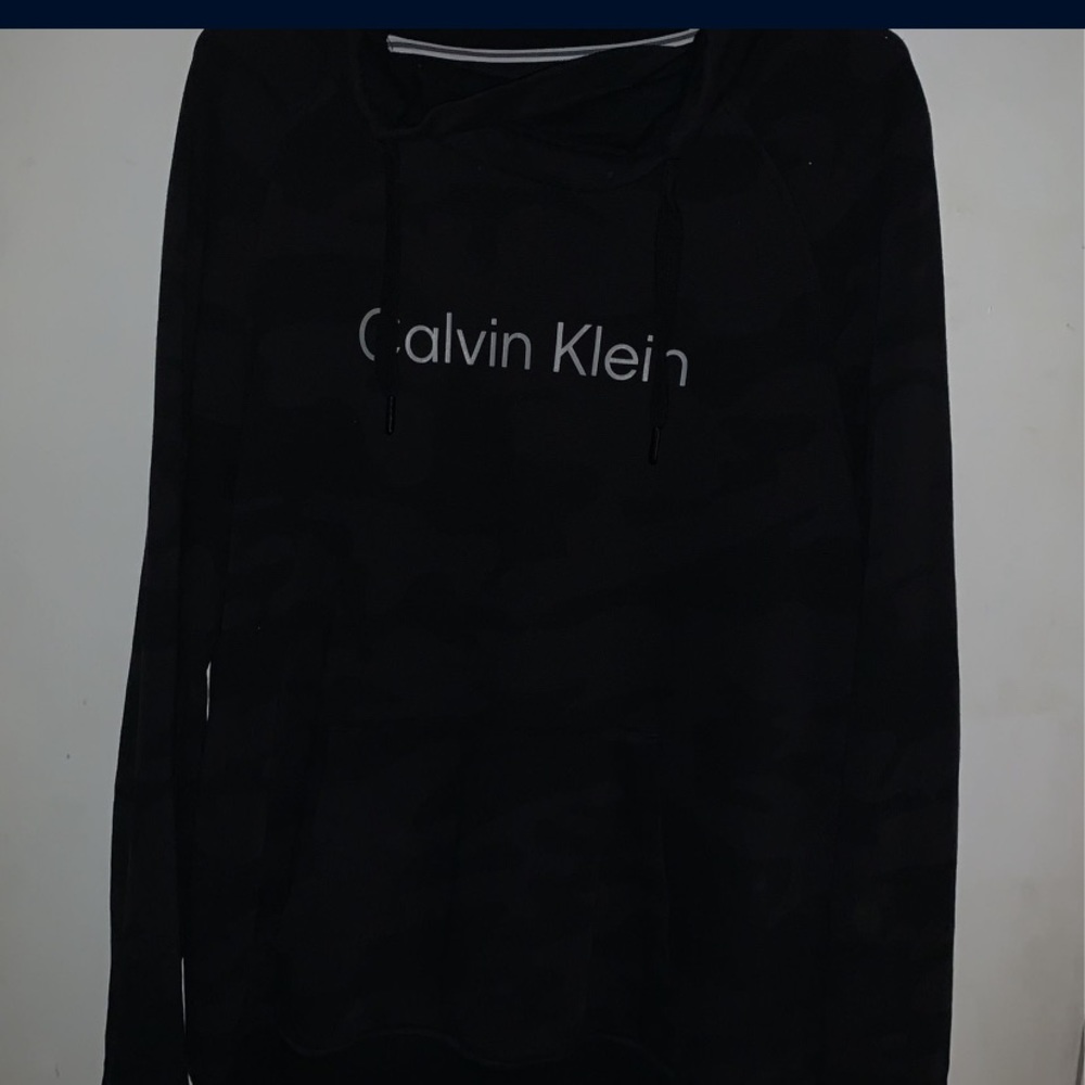 Calvin Klein Black Camo hooEdie